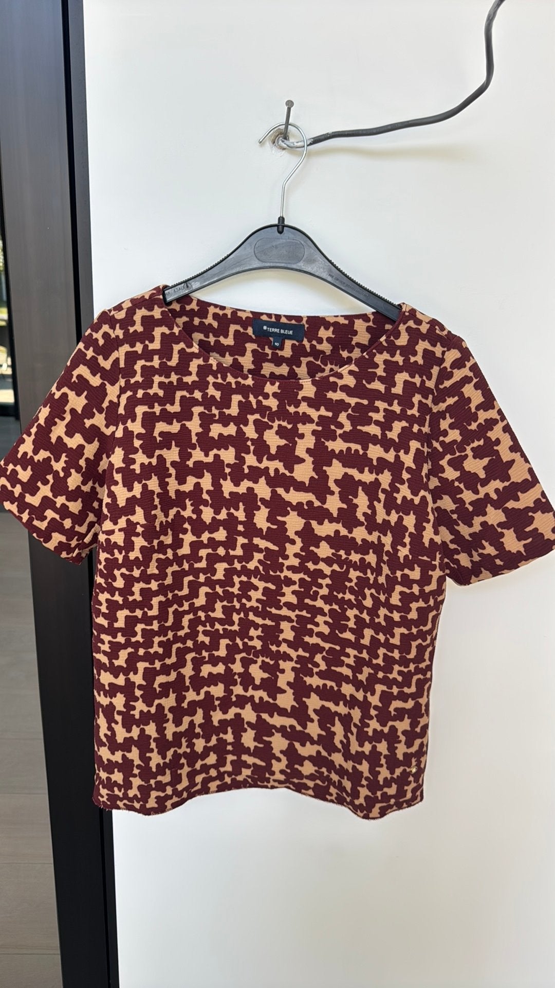 T-shirt Terre Bleu maat 40, Kleding | Dames, Ophalen of Verzenden, Zo goed als nieuw, Maat 38/40 (M)