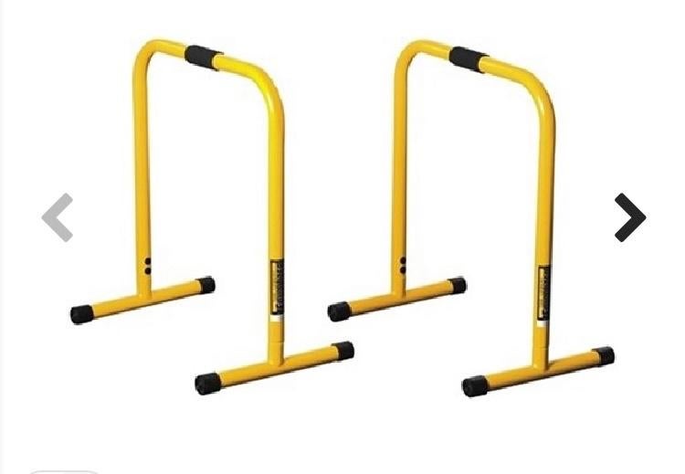 Barres parallèles - Barres à dips, Sport en Fitness, Fitnessmaterialen, Ophalen, Gebruikt, Buik