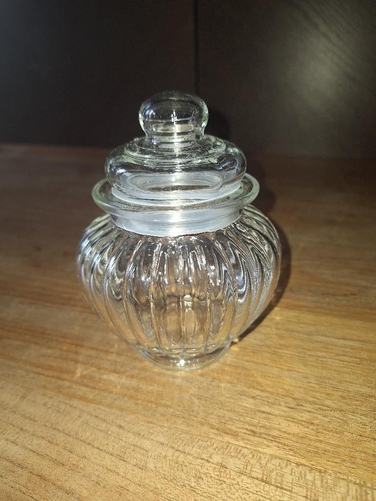 Pot à sucre, Enlèvement, Comme neuf, Verre, Vintage