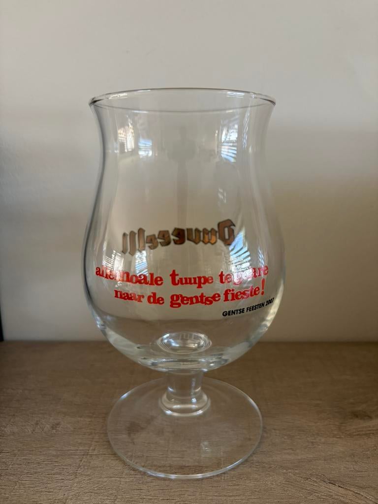Duvel glas Gentse feesten 2007, Verzamelen, Ophalen of Verzenden, Zo goed als nieuw, Duvel