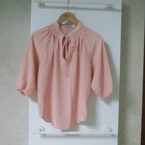 Blouse nieuw zijde roze Hemisphere mt M, Maat 38/40 (M), Hemisphere, Nieuw, Ophalen of Verzenden
