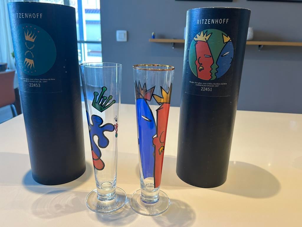 Ritzenhof glazen, Enlèvement, Neuf