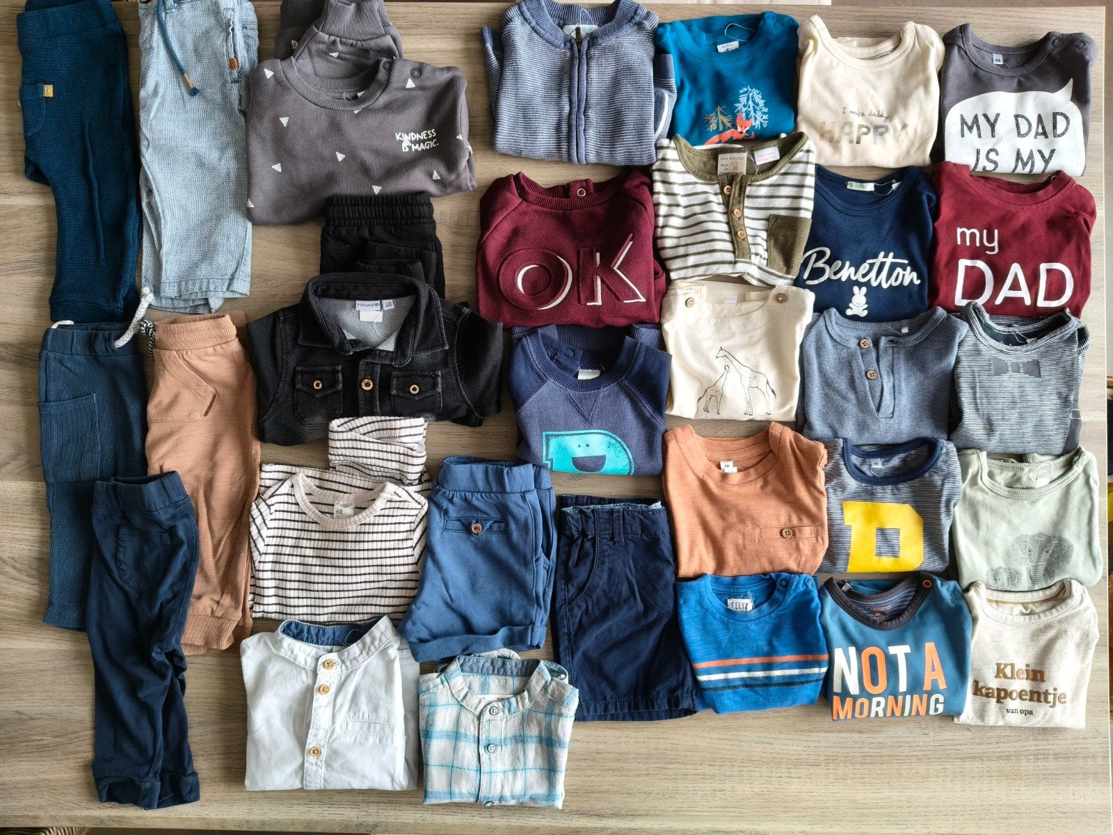 Pakket kleding jongen maat 68, Enfants & Bébés, Paquets de vêtements pour enfants, Enlèvement ou Envoi