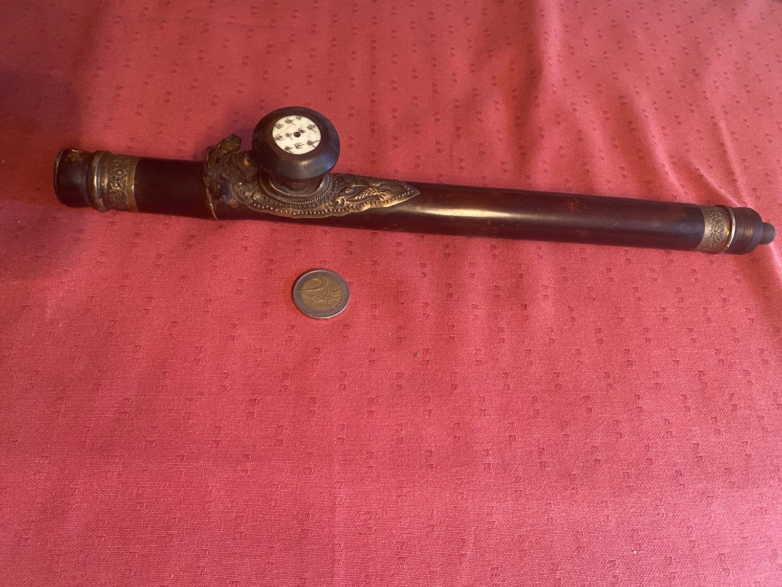 pipe à opium venant d’asie, Collections, Enlèvement ou Envoi, Utilisé, Autres types