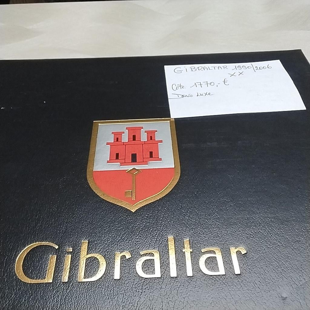 GIBRALTAR XX 1990/2006  cote 1770,00 € DAVO LUXE, Postzegels en Munten, Postzegels | Volle albums en Verzamelingen, Ophalen of Verzenden