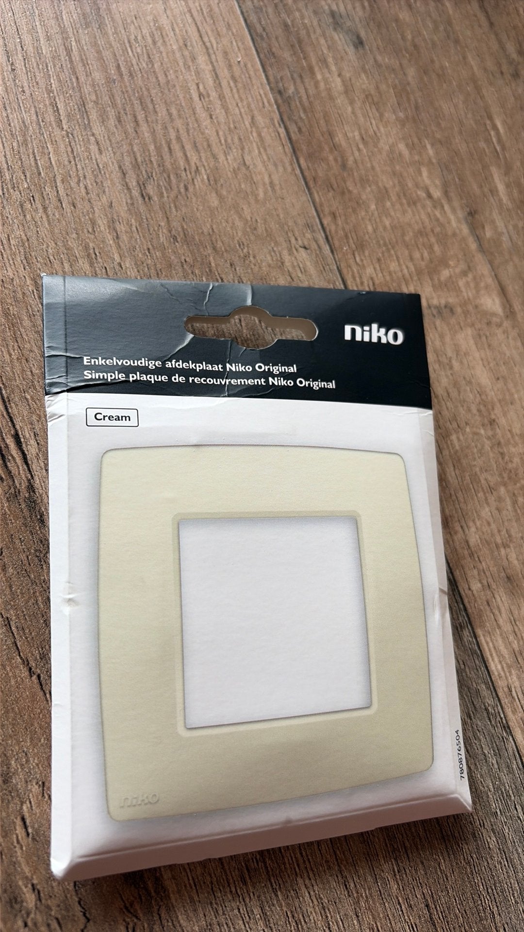 Niko afdekplaat, Doe-het-zelf en Bouw, Ophalen, Zo goed als nieuw