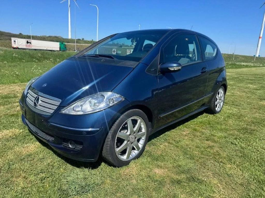 Mercedes-Benz A-CLASS 200 A 200 Elegance (bj 2006), Auto's, Gebruikt, Zwart, 4 cilinders, Parkeersensor