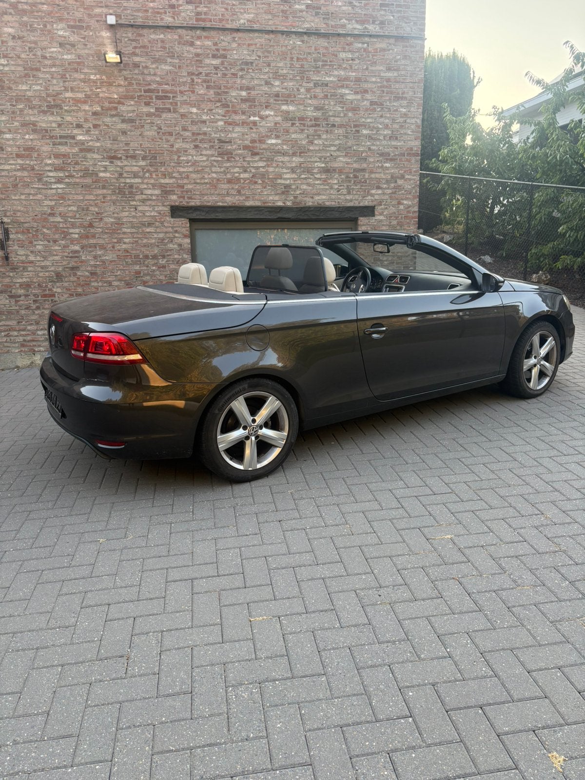 Volkswagen eos, Autos, Cuir, Euro 5, Beige, Cabriolet