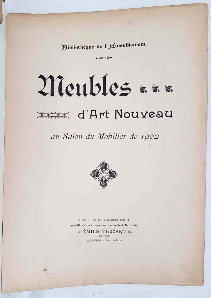 Catalogus"Meubles Art Nouveau Salon 1902"., Gelezen, Ophalen of Verzenden, DIVERSEN, Stijl of Stroming