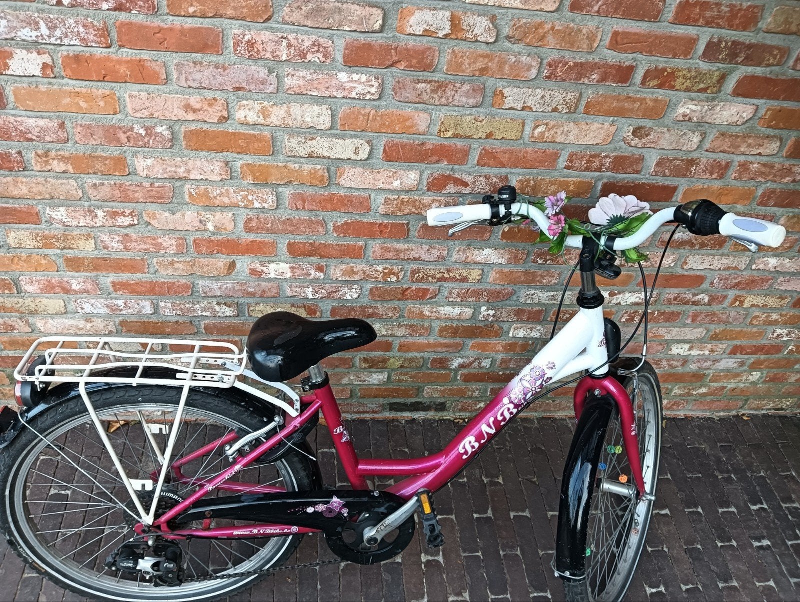 meisjesfiets 24 inch, Fietsen en Brommers, Ophalen, BNB, Versnellingen, Gebruikt