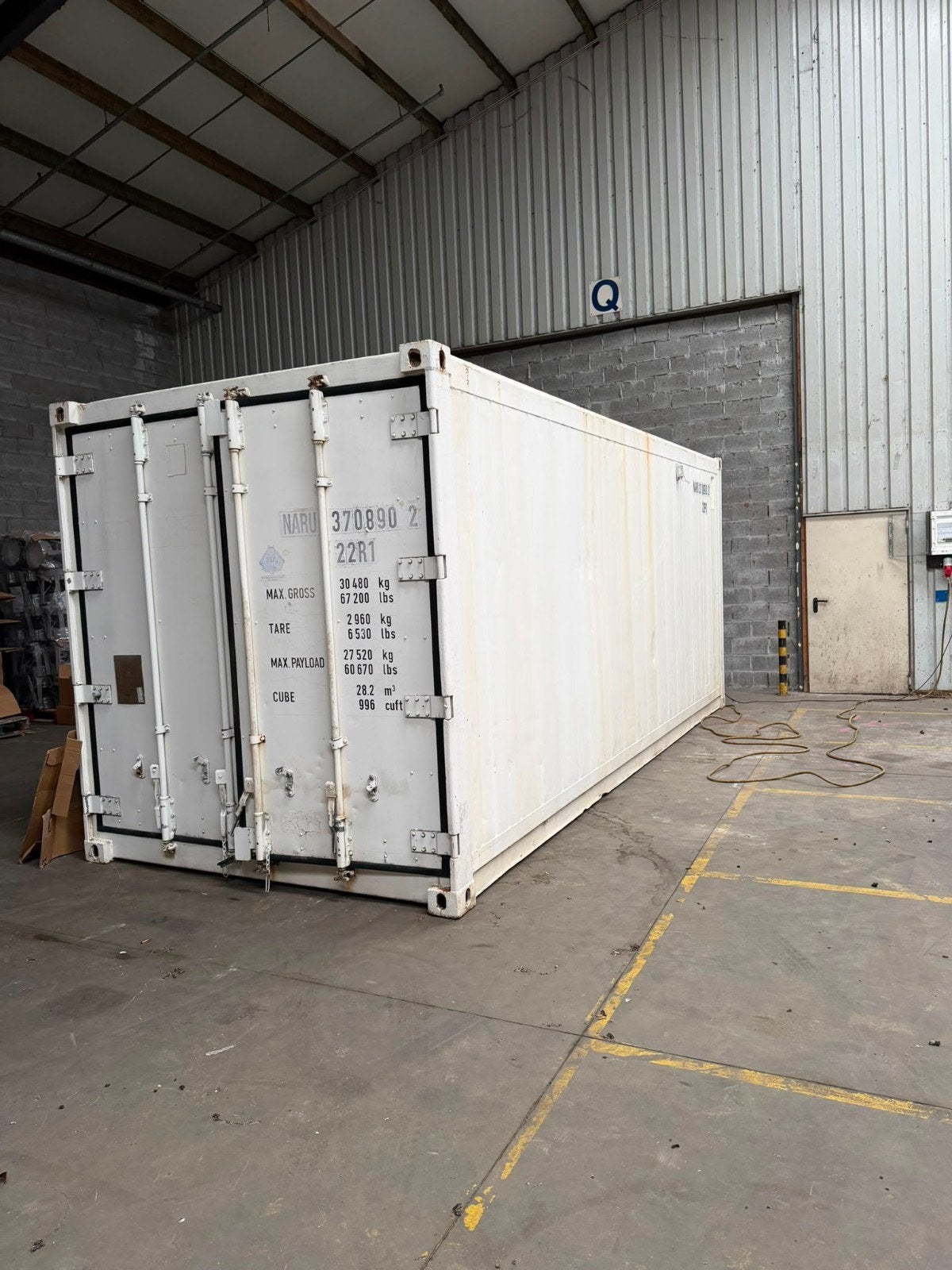 Vries en koelcontainer, Zakelijke goederen, Machines en Bouw | Keten en Containers, Ophalen