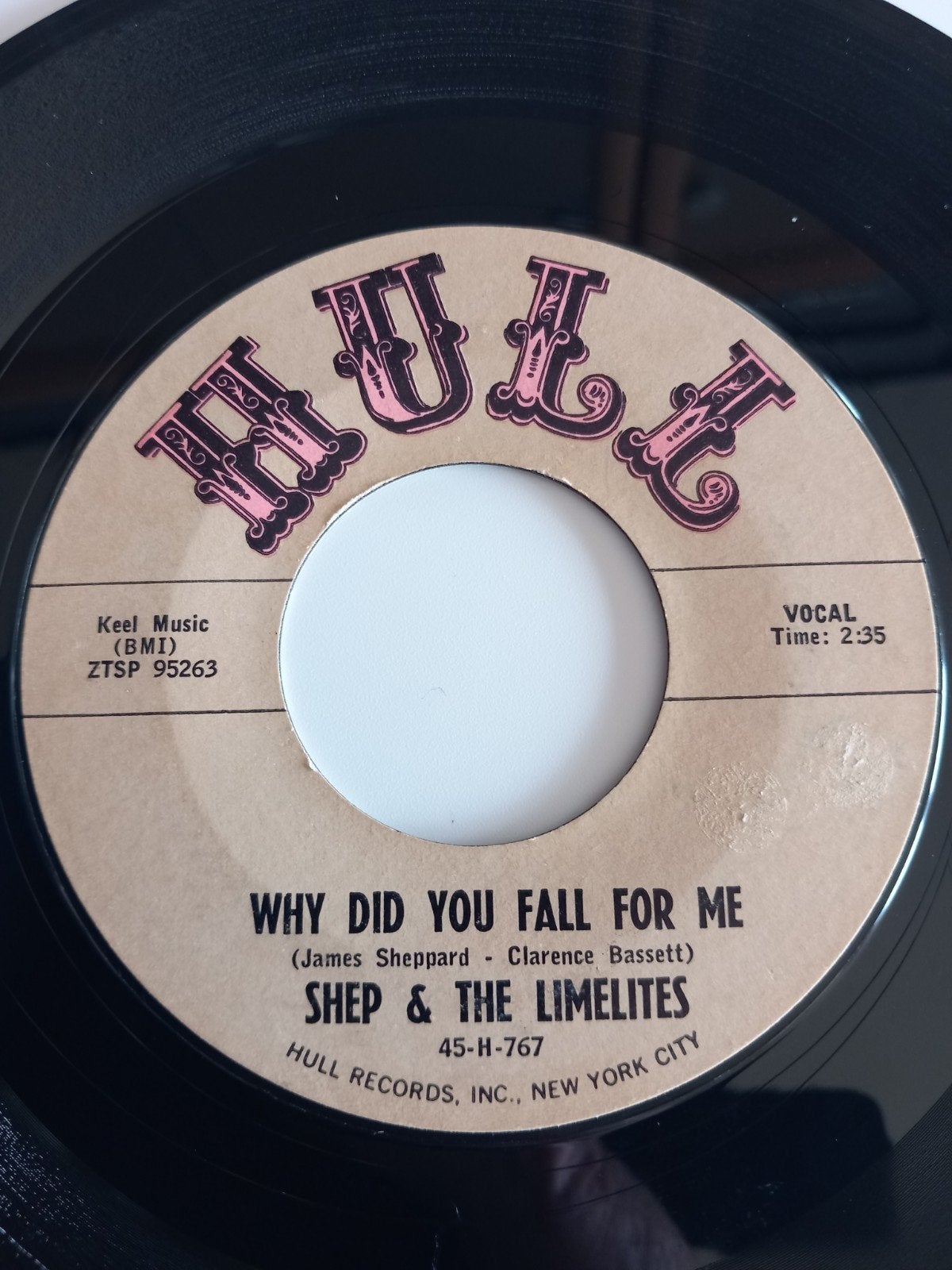SHEP & THE LIMELITES. POPCORN USA 45T, Enlèvement ou Envoi