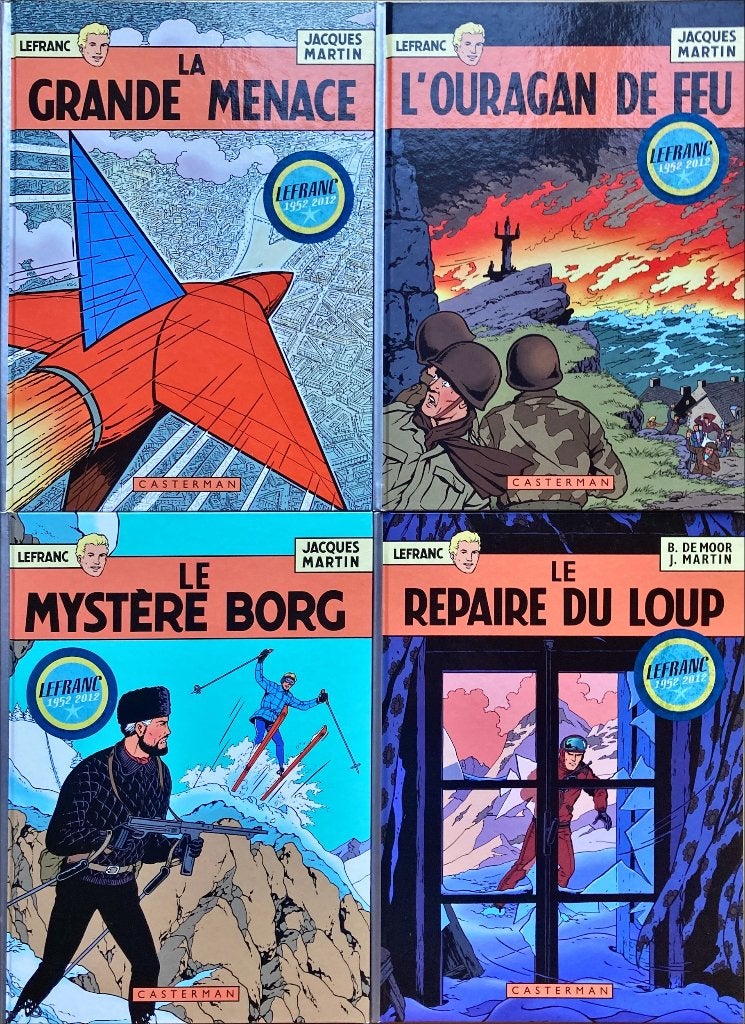 Lefranc - Edition anniversaire 60 ans (complète), Livres, Plusieurs BD, Enlèvement ou Envoi, Comme neuf, Jacques Martin