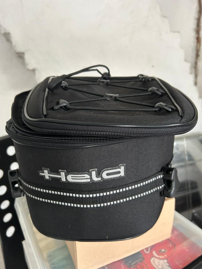 Held zadeltas motor, Ophalen, Zo goed als nieuw