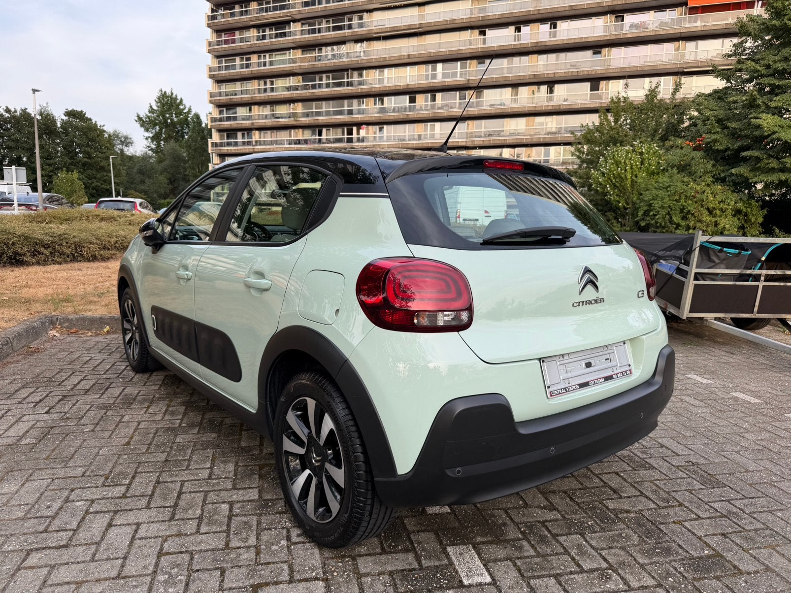 Citroën C3 1.2 Puretech met Panoramadak!, Auto's, Voorwielaandrijving, Parkeersensor, Stof, 1199 cc