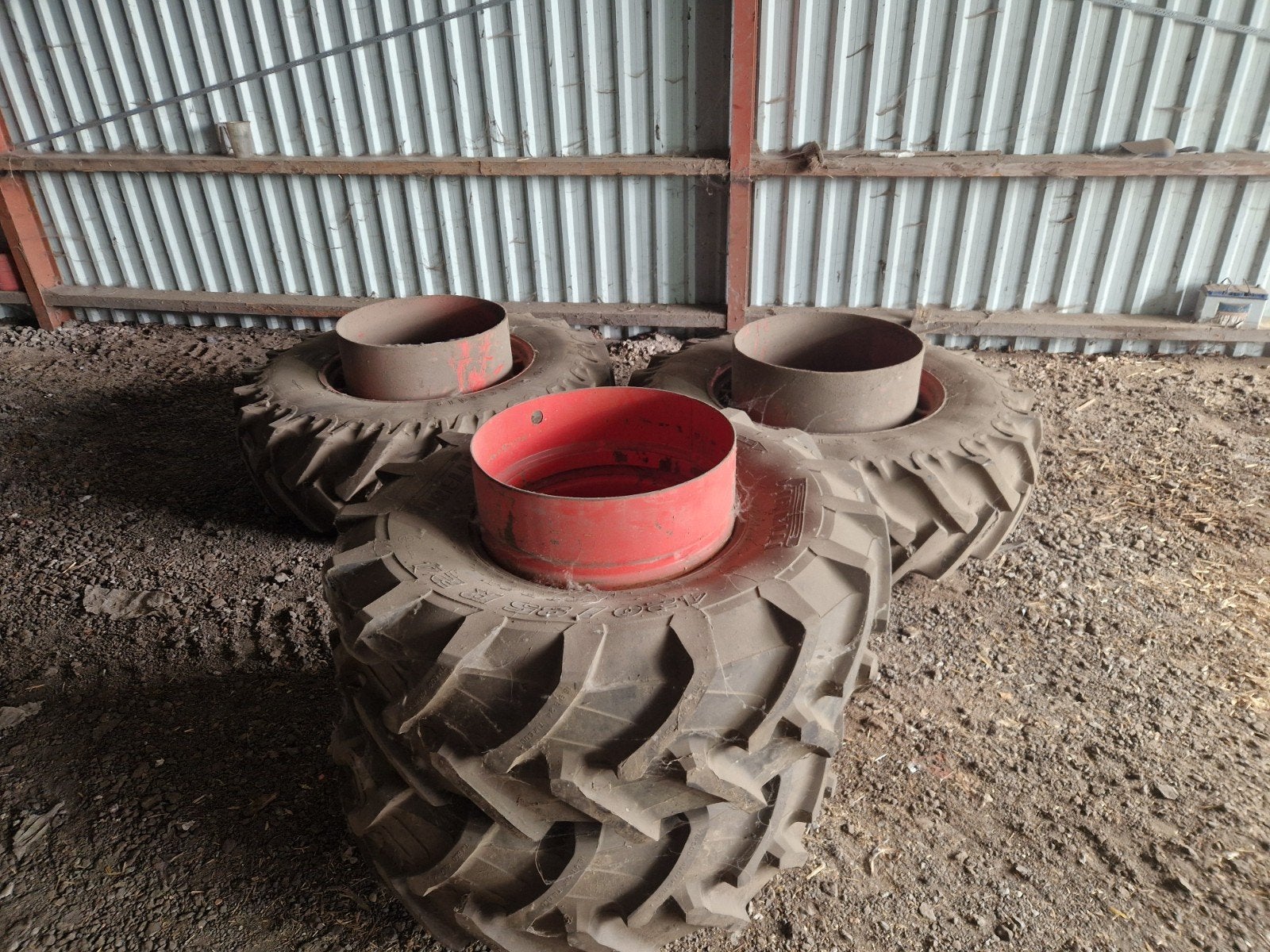 dubbele wielen TX65 plus, Ophalen