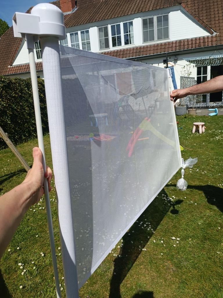 Traprek /flexibele ruimte afscheiding. Uittrekbaar tot 150cm, Ophalen