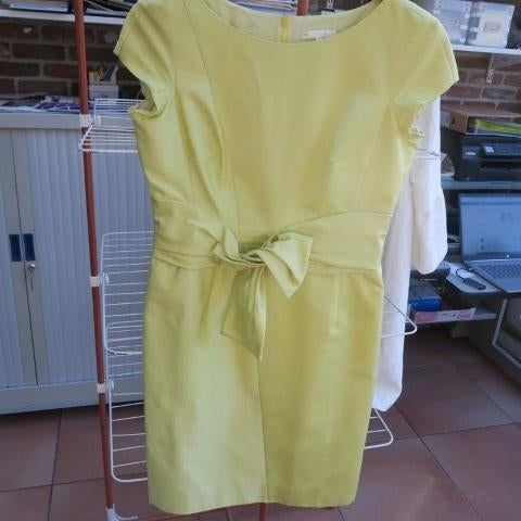 Kleedje geelgroen Paule Ka mt 42, Kleding | Dames, Paule Ka, Geel, Maat 42/44 (L), Ophalen of Verzenden
