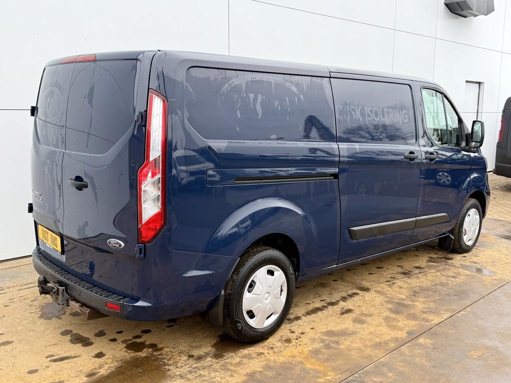Ford Transit Custom 300 2.0 TDCI 130PK Automaat L2H1 LED Cru, Auto's, 1997 kg, 4 cilinders, Blauw, Diesel