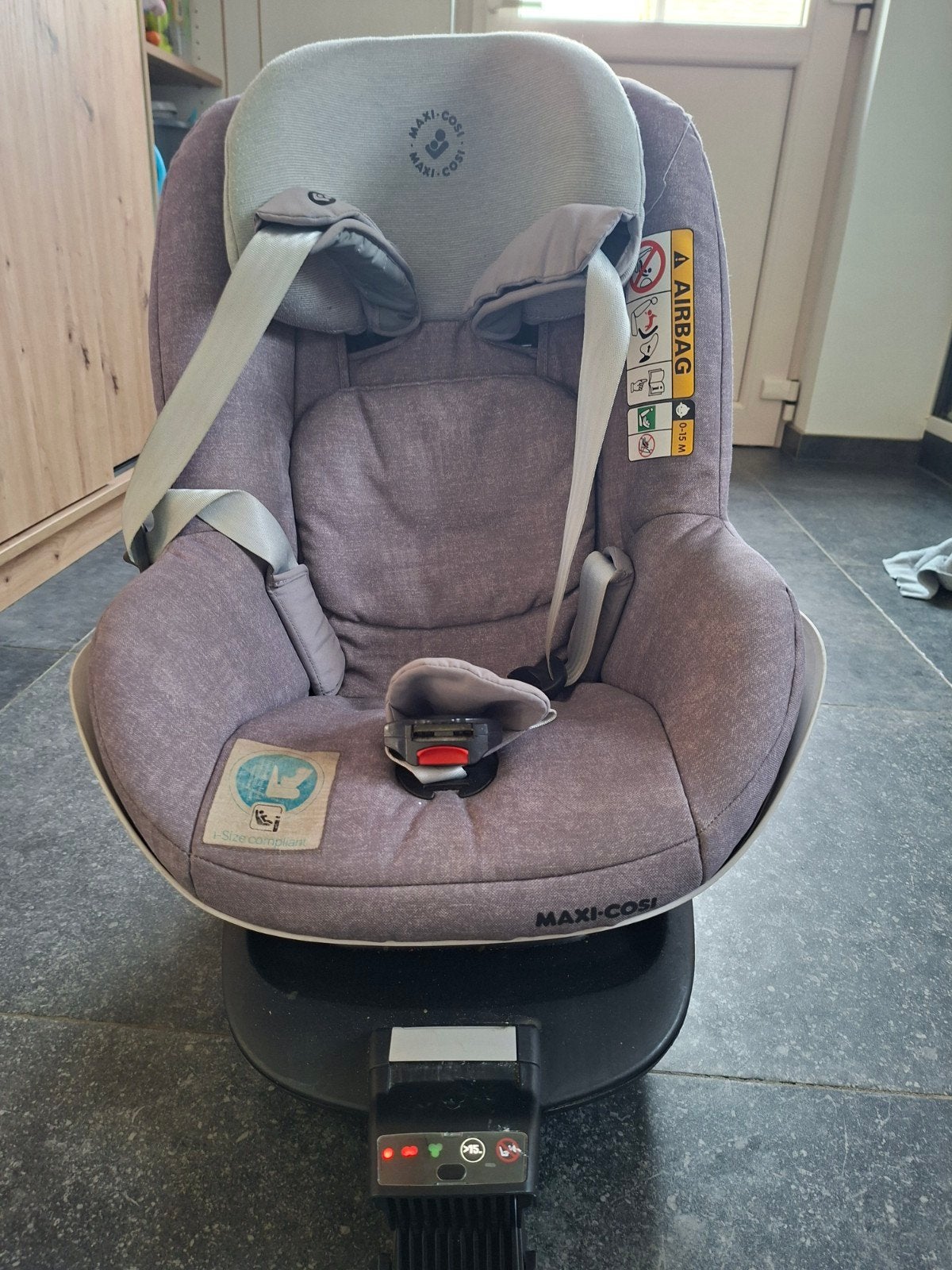 maxi cosy stoel en aparte isofix, Ophalen of Verzenden, Isofix