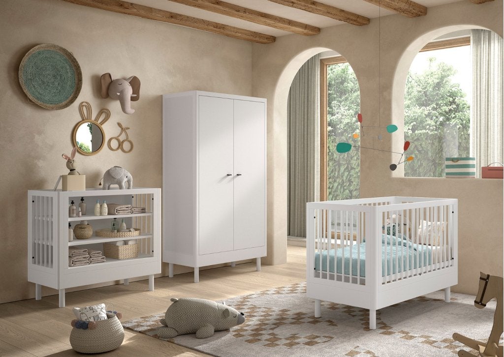 Forrest Beech babykamer - 60x120 - Wit beuken