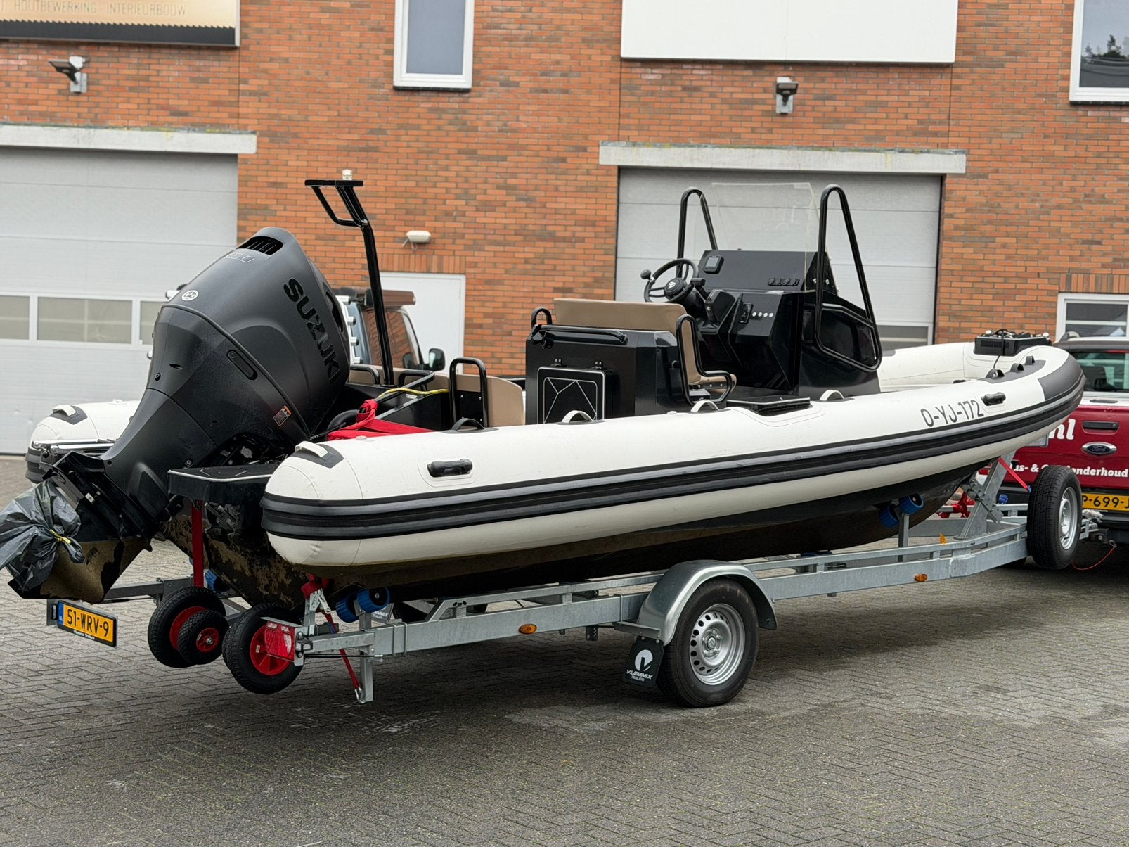 RIB Rubberboot 150 PK Suzuki STEALH / 2026 / Trailer, Watersport en Boten, Aluminium, Ophalen of Verzenden, Zo goed als nieuw