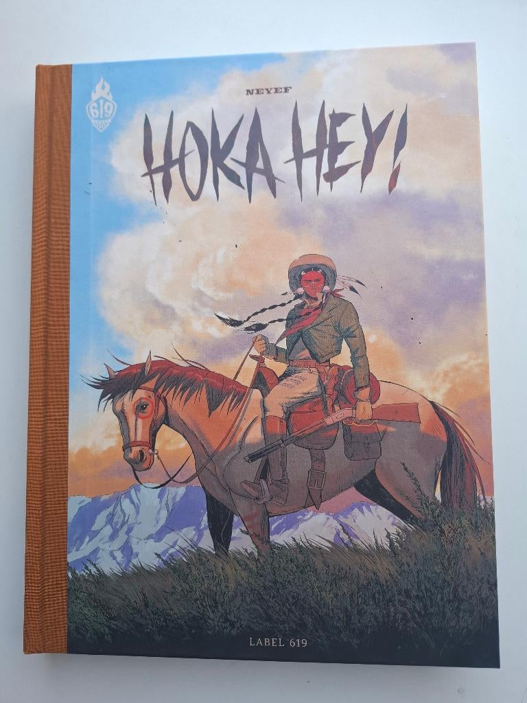HOKA HEY! HISTOIRE COMPLETE DOS TOILE LABEL 619 REED, Eén stripboek, Ophalen of Verzenden, Zo goed als nieuw