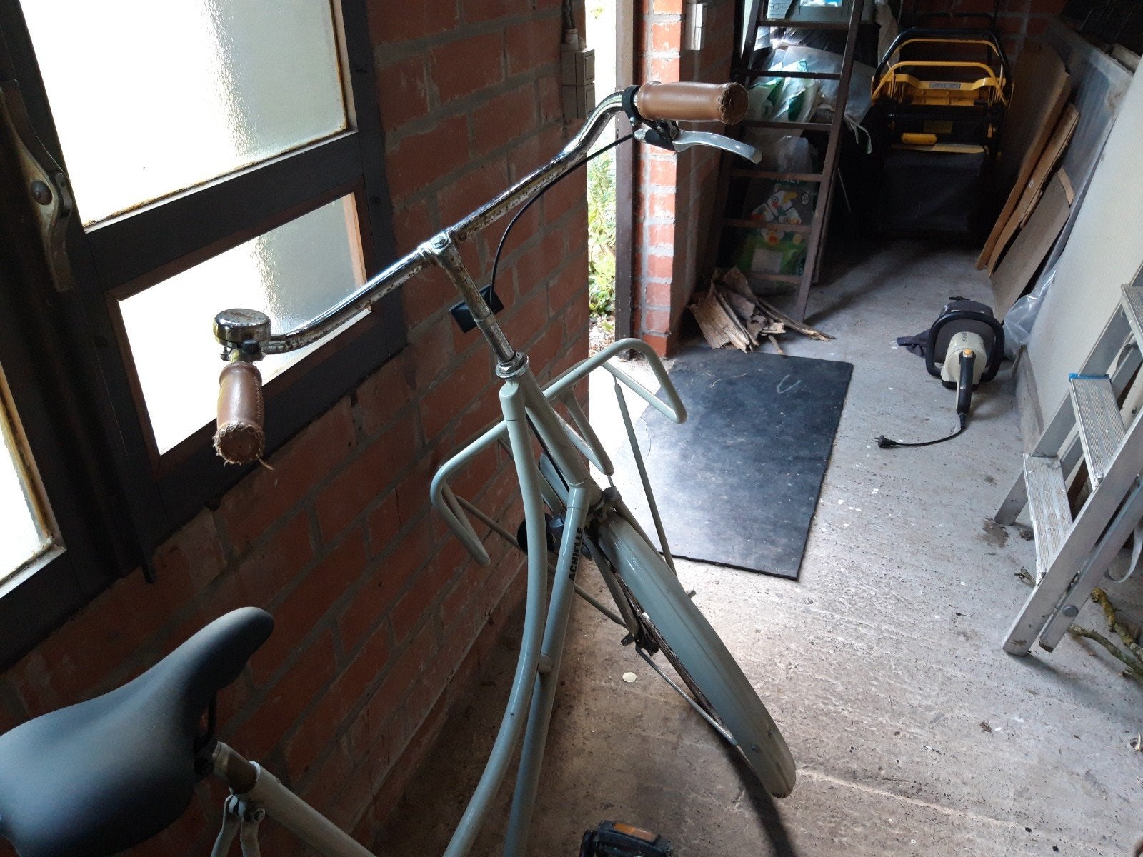 damesfiets, Fietsen en Brommers, Minder dan 10 versnellingen, Gebruikt, 51 tot 55 cm, Trommelrem