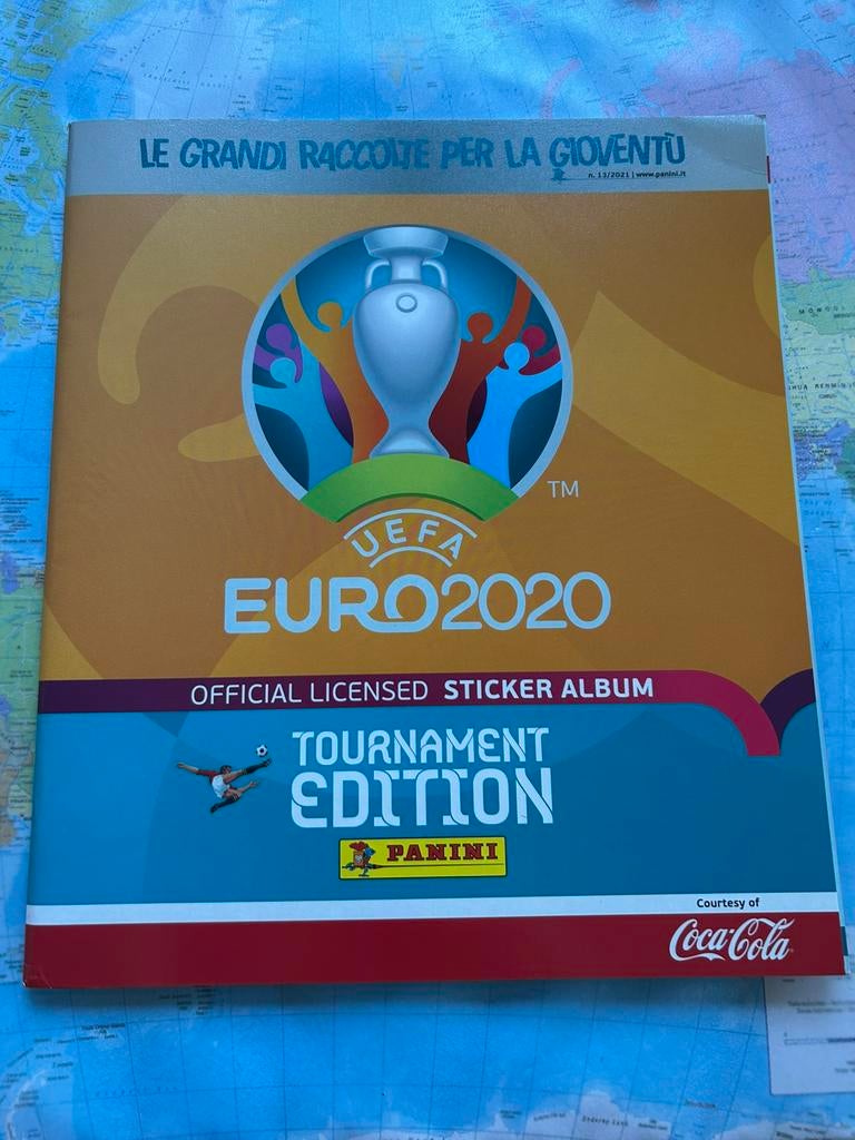 Panini Euro 2020 ‘ Italiaanse editie’ leeg album, Ophalen of Verzenden, Zo goed als nieuw, Meerdere stickers
