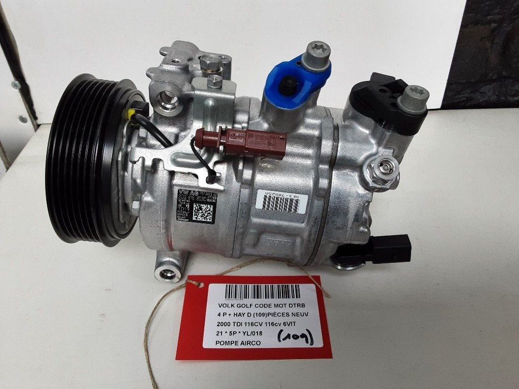 COMPRESSEUR CLIMATISATION Golf VIII (CD1) (3Q0816803D), Volkswagen, Volkswagen AG, Utilisé, Kundenbetreuung@volkswagen.de