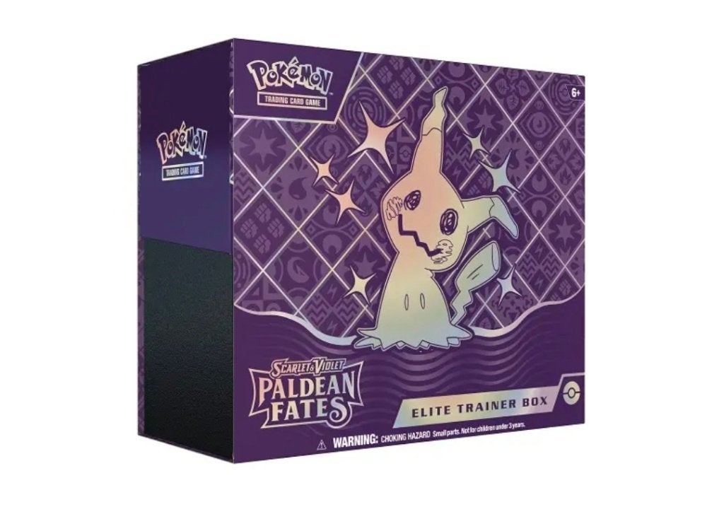 Paldean fates elite trainer box pokemon, Ophalen of Verzenden, Nieuw, Overige typen, Foil