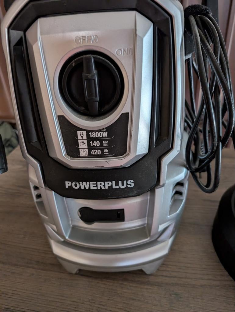 Powerplus kleur zwart grijs, Tuin en Terras, Ophalen
