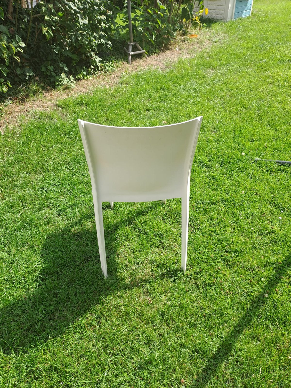6 authentieke Philippe Starck Slick Slick stoelen, Ophalen, Zo goed als nieuw, Wit