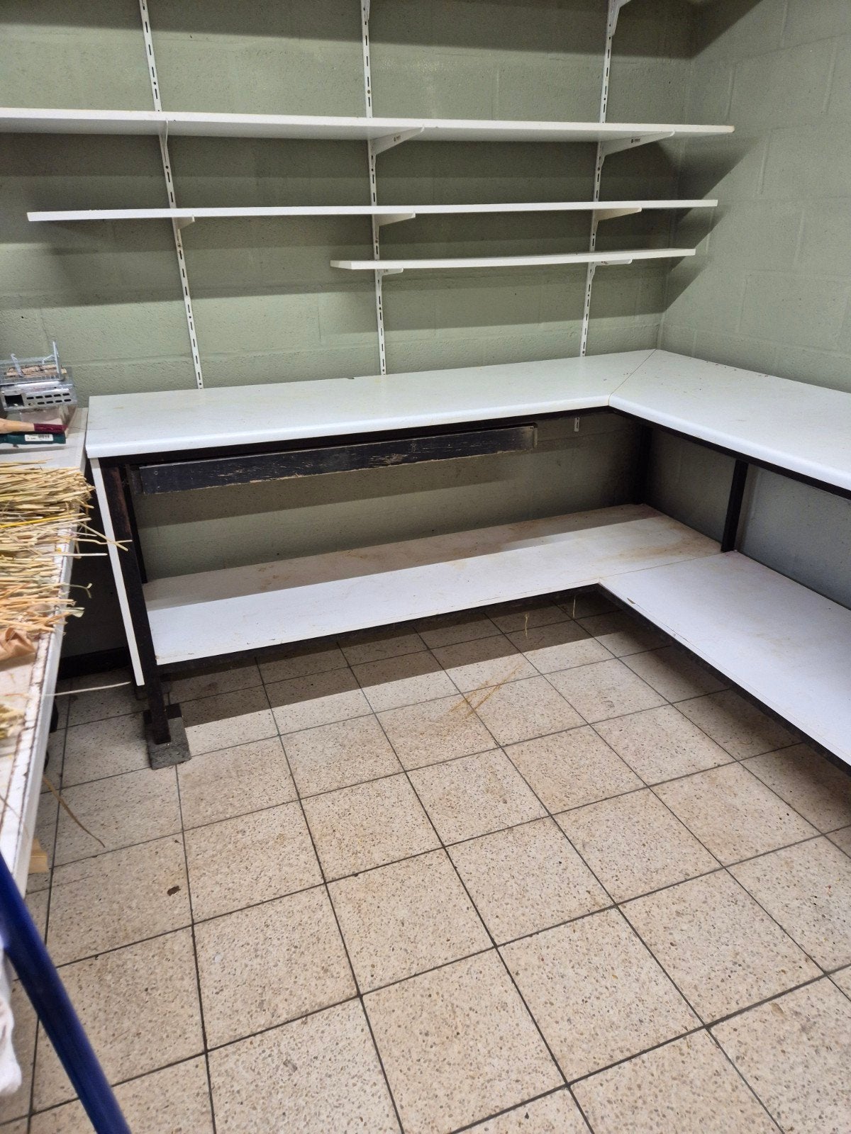 Werktafel/hoektafel, Ophalen