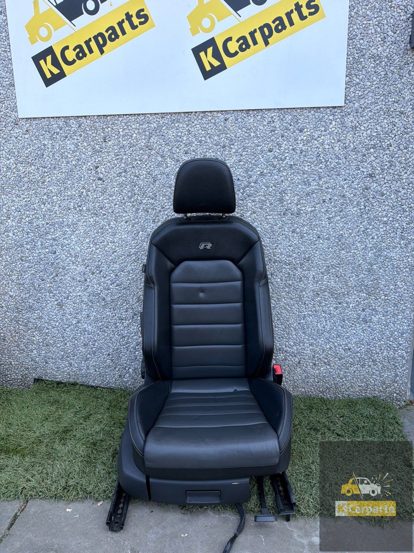 Interieur VW Golf 7 R R20 Leder/Carbon Links passagiers stoe, Auto-onderdelen, Gebruikt, Volkswagen, Volkswagen AG, Vw@volkswagen.de