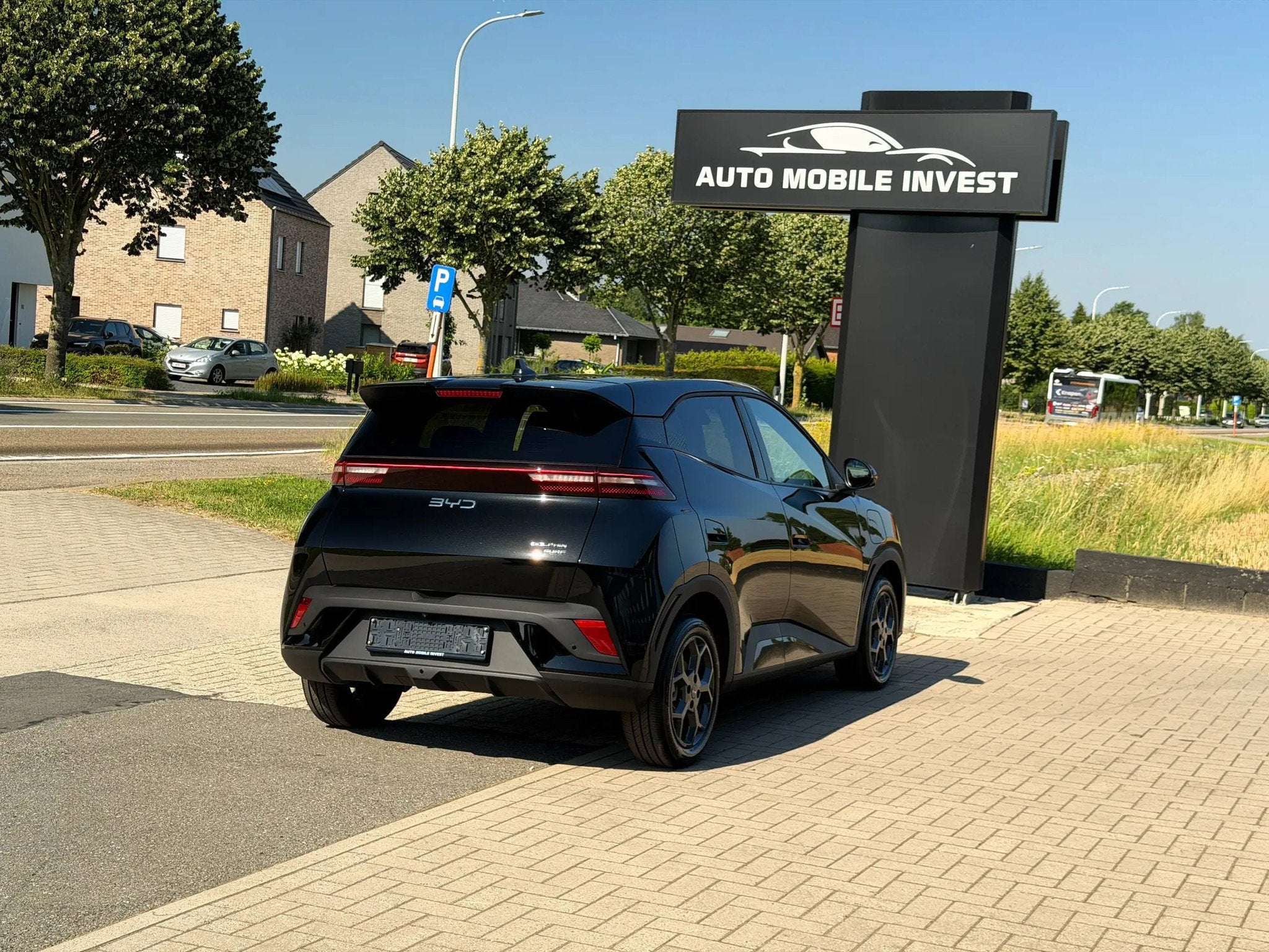 BYD Dolphin Surf Comfort 43,2 kWh NEW 0483/47.20.60, Auto's, BYD, Automaat, 4 zetels, Gebruikt, Zwart