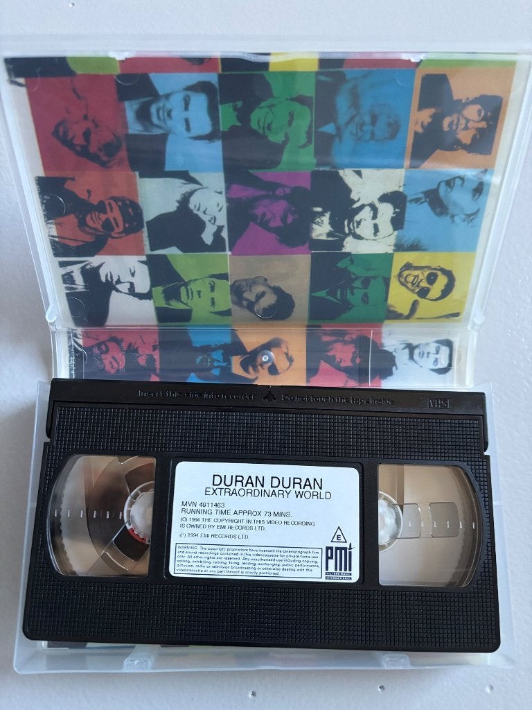 Duran Duran extraordinary world VHS 1994, Enlèvement ou Envoi, VHS