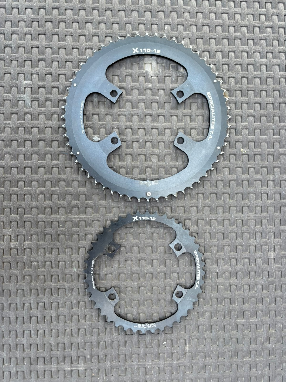 Kettingbladen specialites ta voor shimano crank, Fietsen en Brommers, Crankstel of Pedalen, Ophalen of Verzenden, Zo goed als nieuw