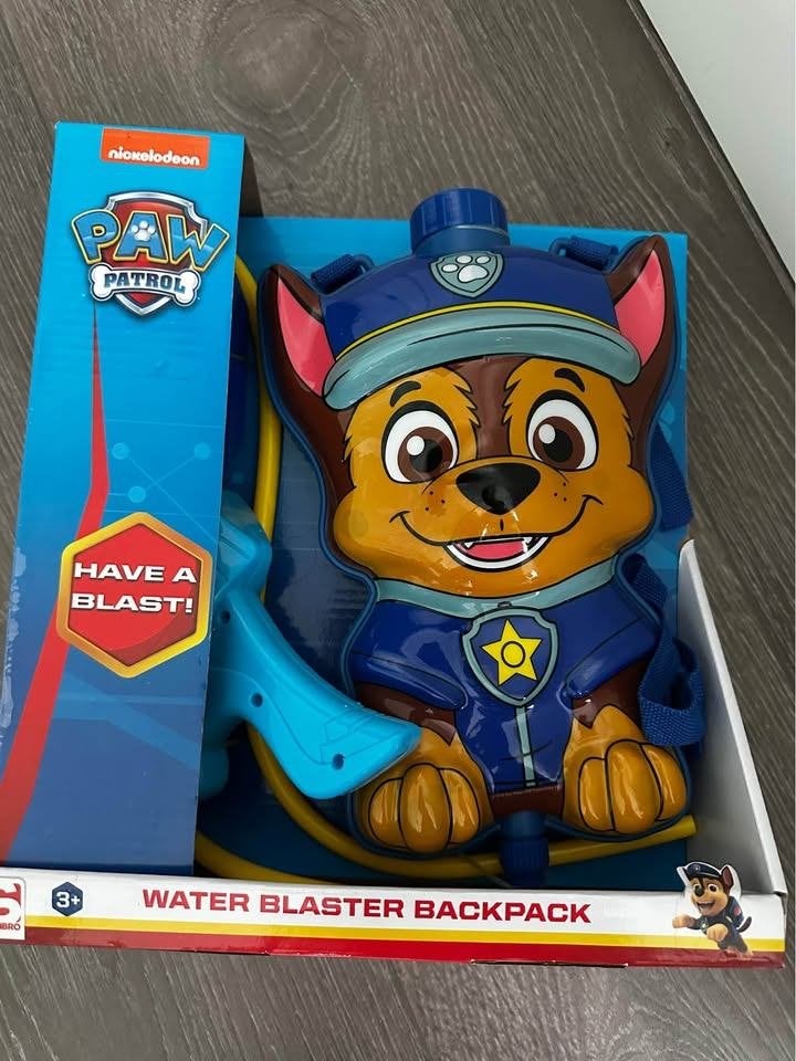 Paw patrol water blaster backpack, Enlèvement, Neuf