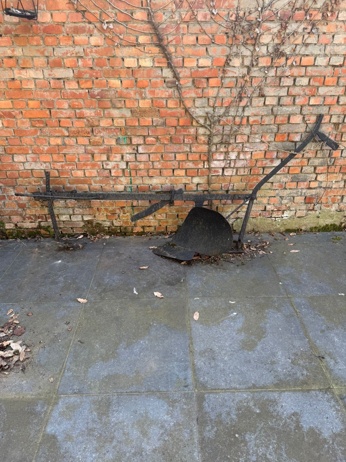 Oude ploeg, Ophalen
