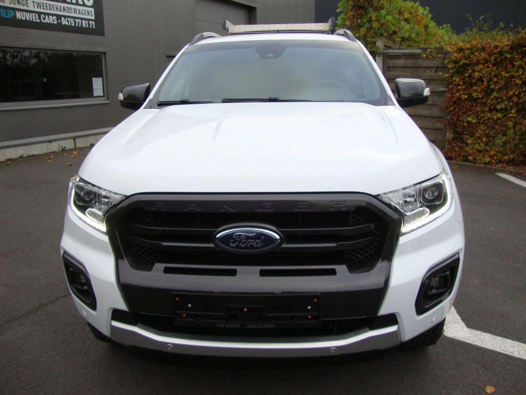 Ford Ranger 212pk aut, ford garantie,2022, btw in, camera, g, Cuir, Achat, Entreprise, Noir