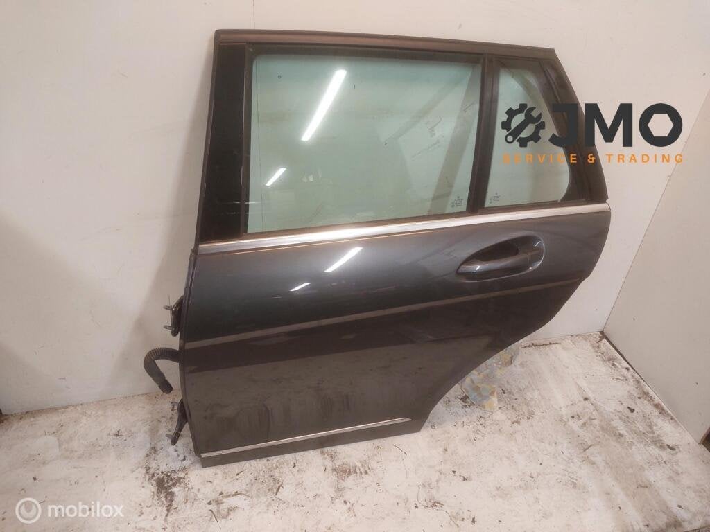Portier linksachter Mercedes C-klasse Estate S204 2007-2014, Gebruikt, Deur, Mercedes-Benz, Ophalen of Verzenden