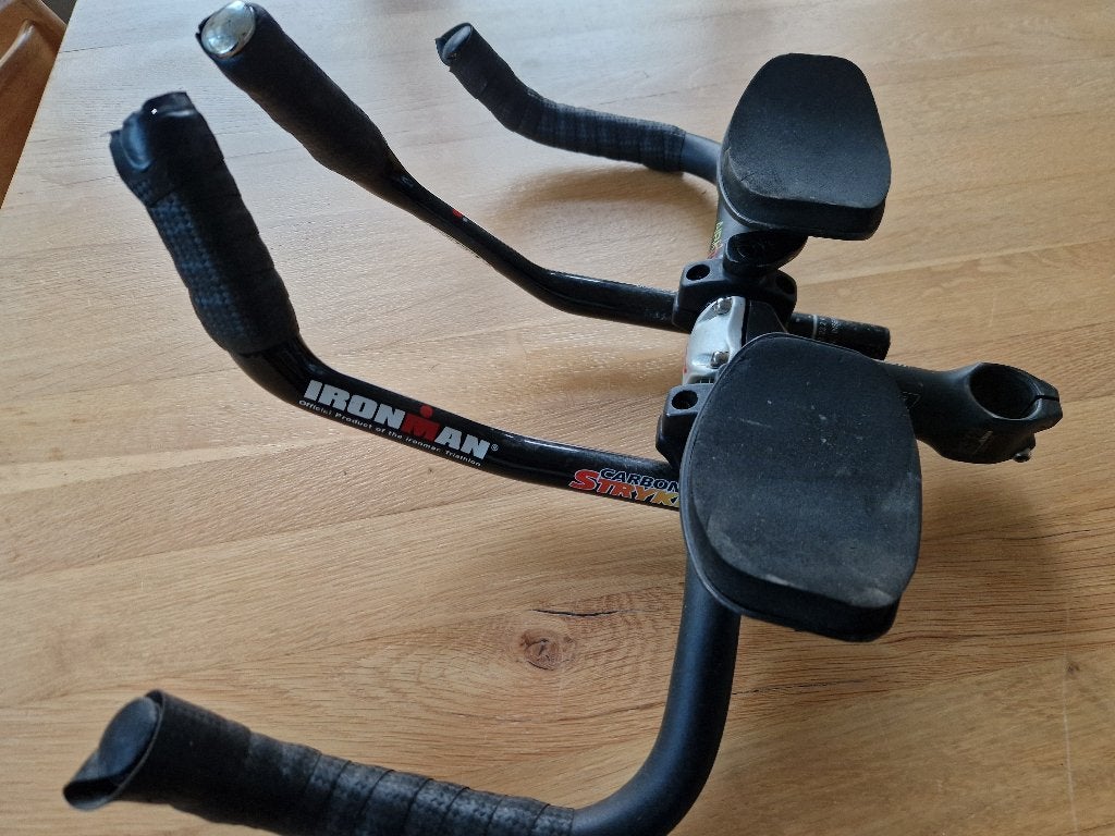 Triathlon stuur Ironman, Gebruikt, Stuur, Ophalen of Verzenden, Aluminium