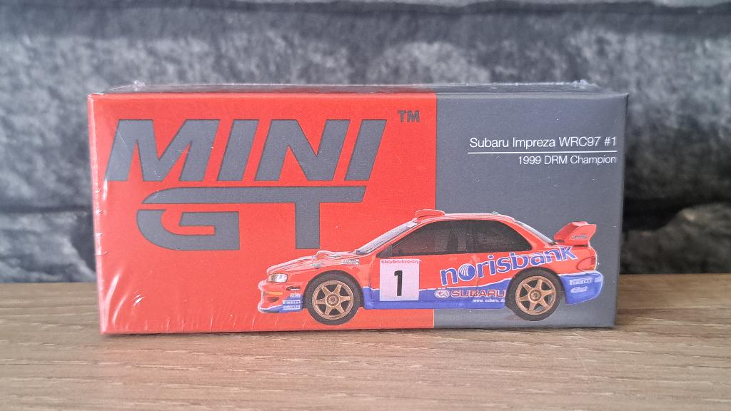 Subaru Impreza WRC97 DRM champion, Neuf, Enlèvement ou Envoi, Voiture, Mini gt