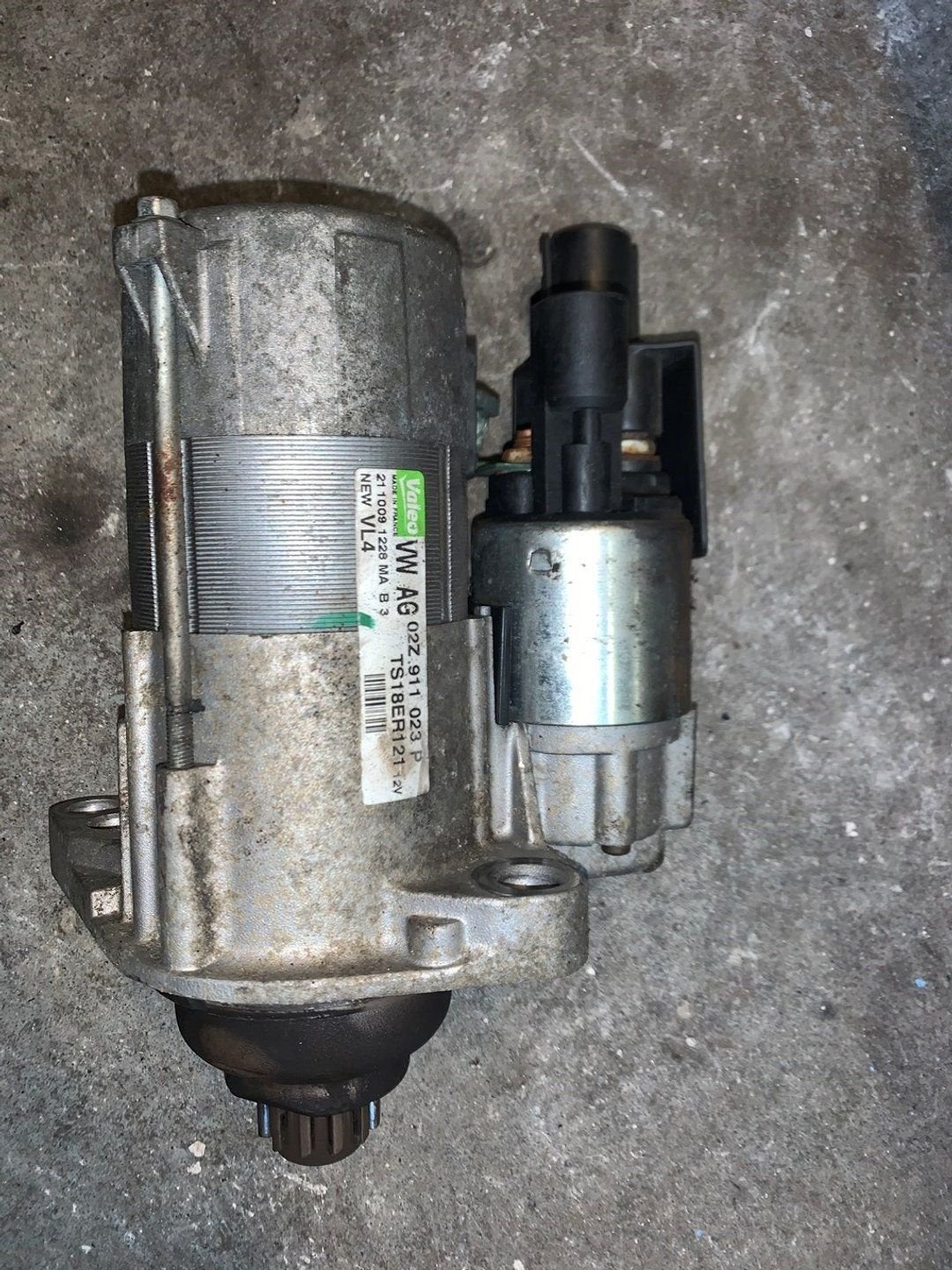Volkswagen T5 GP startmotor 5bak 102pk, Gebruikt, -, Volkswagen, -