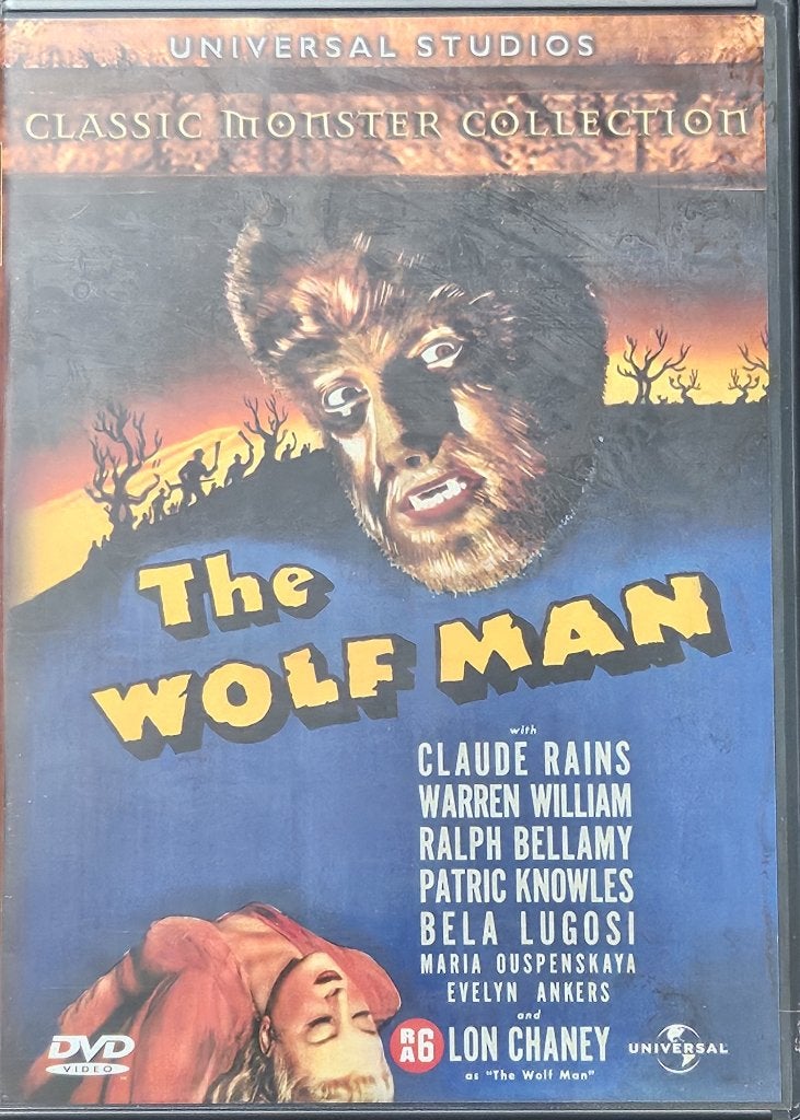The Wolf Man (1941), CD & DVD, DVD | Classiques, Enlèvement ou Envoi, Comme neuf, Horreur