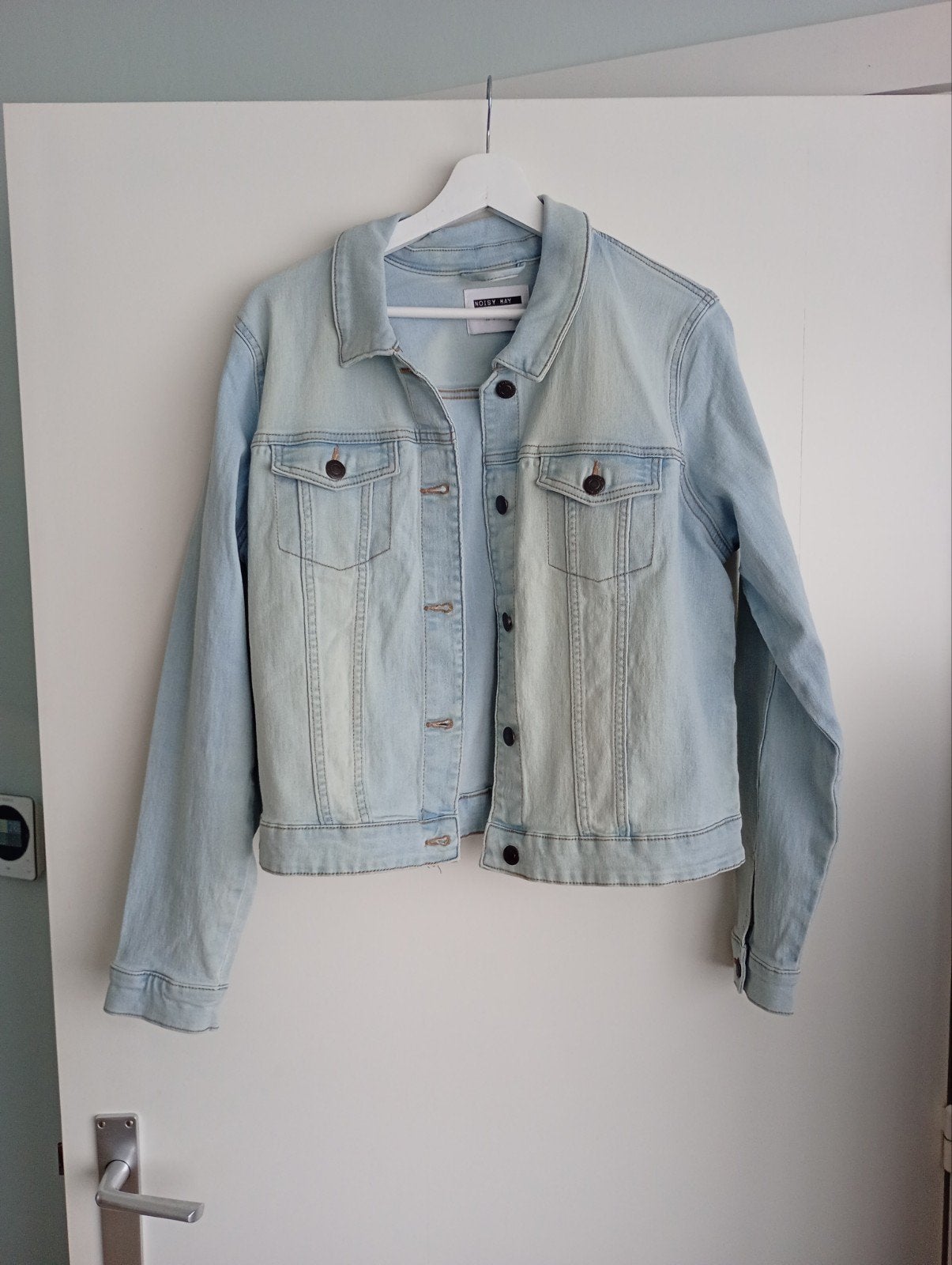jeans jasje maat xl, Kleding | Dames, Jassen | Zomer, Noisy may, Blauw, Maat 46/48 (XL) of groter, Ophalen of Verzenden