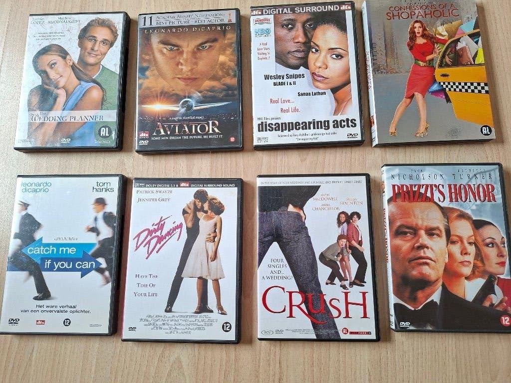 Pakket van 8 DVD's - Romantiek, Feelgood & Drama, Enlèvement ou Envoi, Comme neuf, Romance