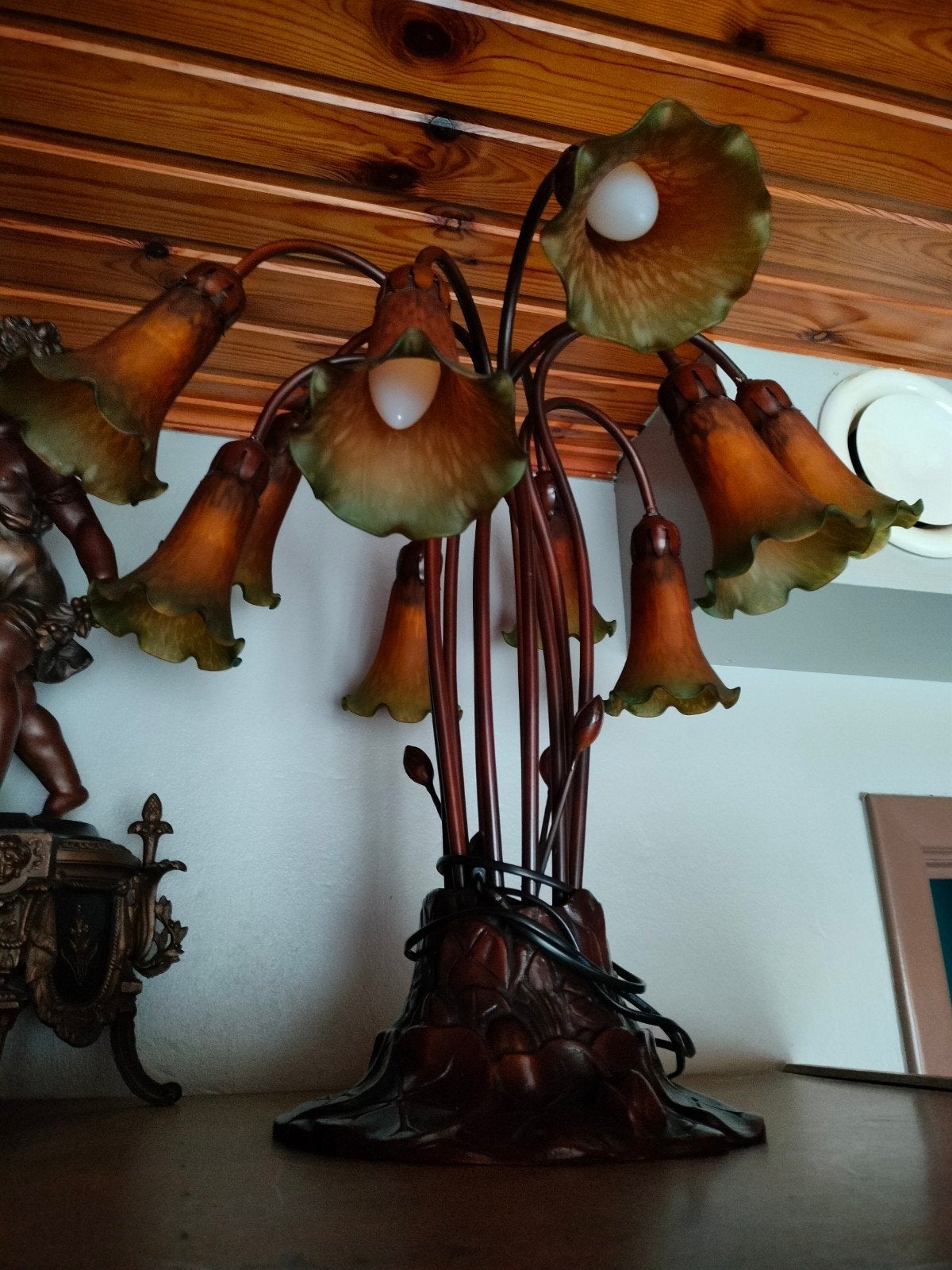 tafel lamp, Antiek en Kunst, Ophalen