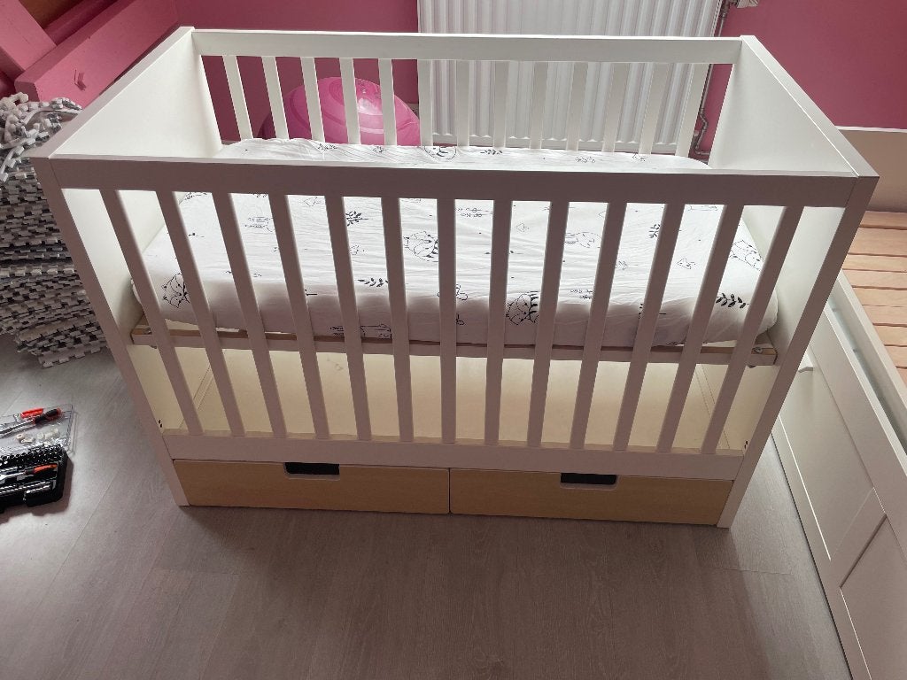 lit évolutif IKEA, Lit mezzanine ou Lit superposé, 70 à 85 cm, Enlèvement, Utilisé